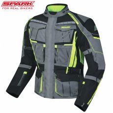 Pánská textilní moto bunda SPARK PACER, fluo vel M - 3XL