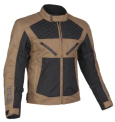 Pánská textilní moto bunda ACE JACKET BLACK-BROWN