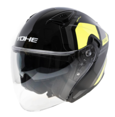 Moto helma Yohe 885 fluo/černá