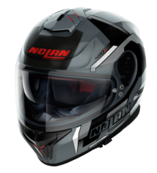 Moto helma Nolan N80-8 Wanted N-com Slate Grey 76