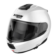 Moto helma Nolan N100-6 Special Pure White N-COM 15