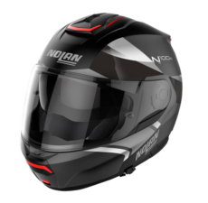Moto helma Nolan N100-6 Paloma Flat Black N-COM 25