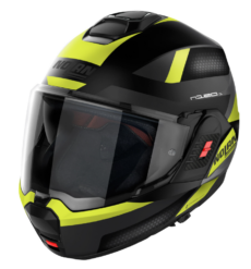 Moto helma Nolan N120-1 Subway N-com Flat Black 23